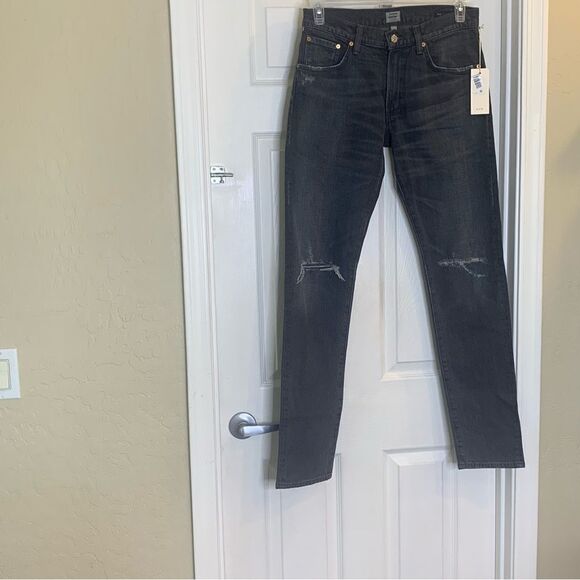 Citizens of Humanity Noah Super Skinny Jeans Black Size 32 - Picture 3 of 12